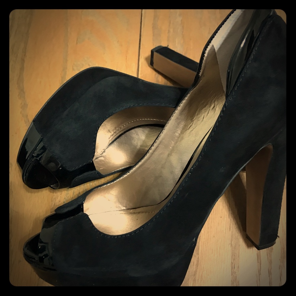BCBG black heels